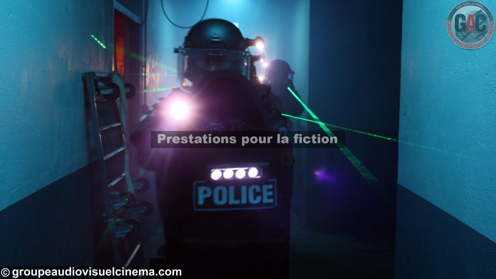 Unités de la BRI Préfecture de Police(PP) pour la Fiction - Groupe Audiovisuel Cinéma
