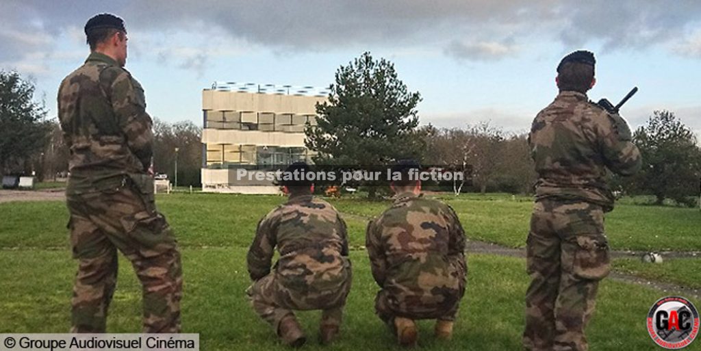 Forces Armées (Opération Sentinelle) pour la fiction - Groupe Audiovisuel Cinéma