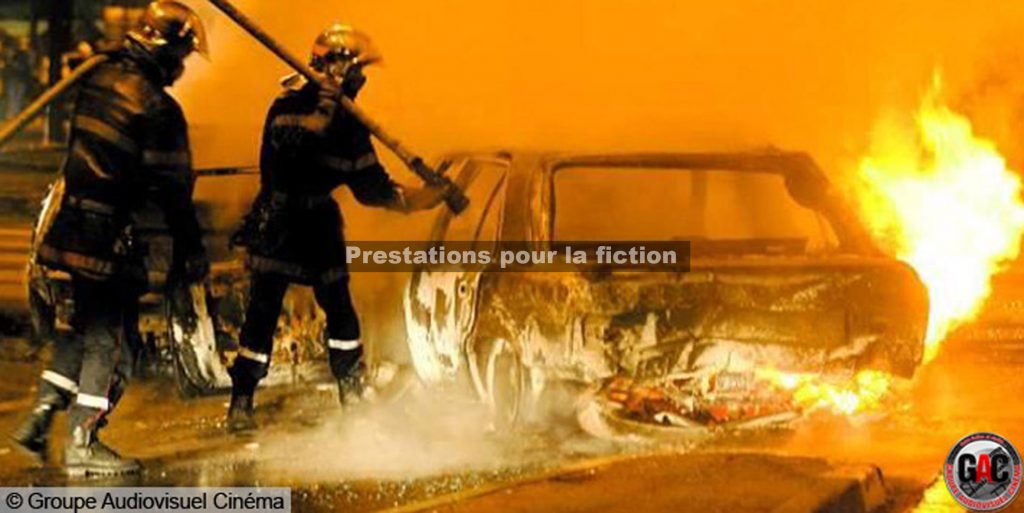 Sapeurs pompiers (techniques) pour la fiction - Groupe Audiovisuel Cinéma