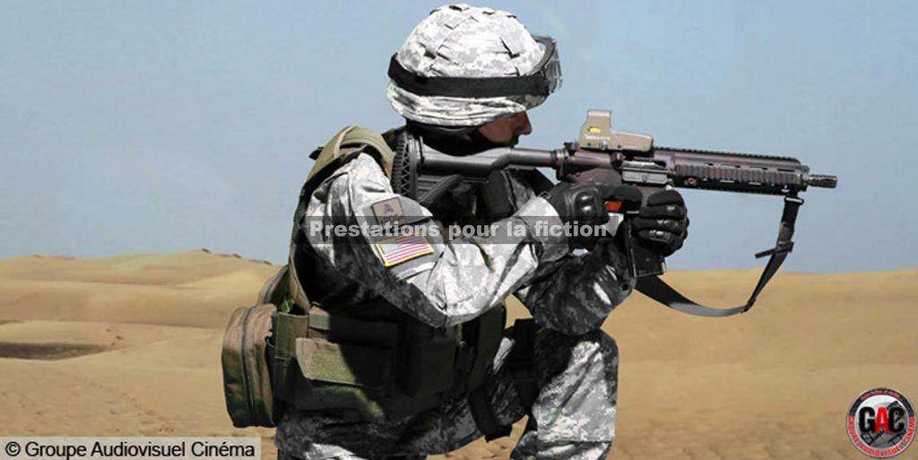 Forces Armées (US ARMY) pour la fiction - Groupe Audiovisuel Cinéma