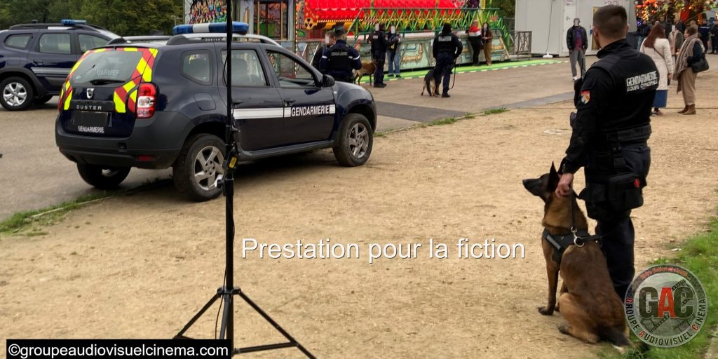 Brigades Cynophiles pour la fiction - Groupe Audiovisuel Cinéma