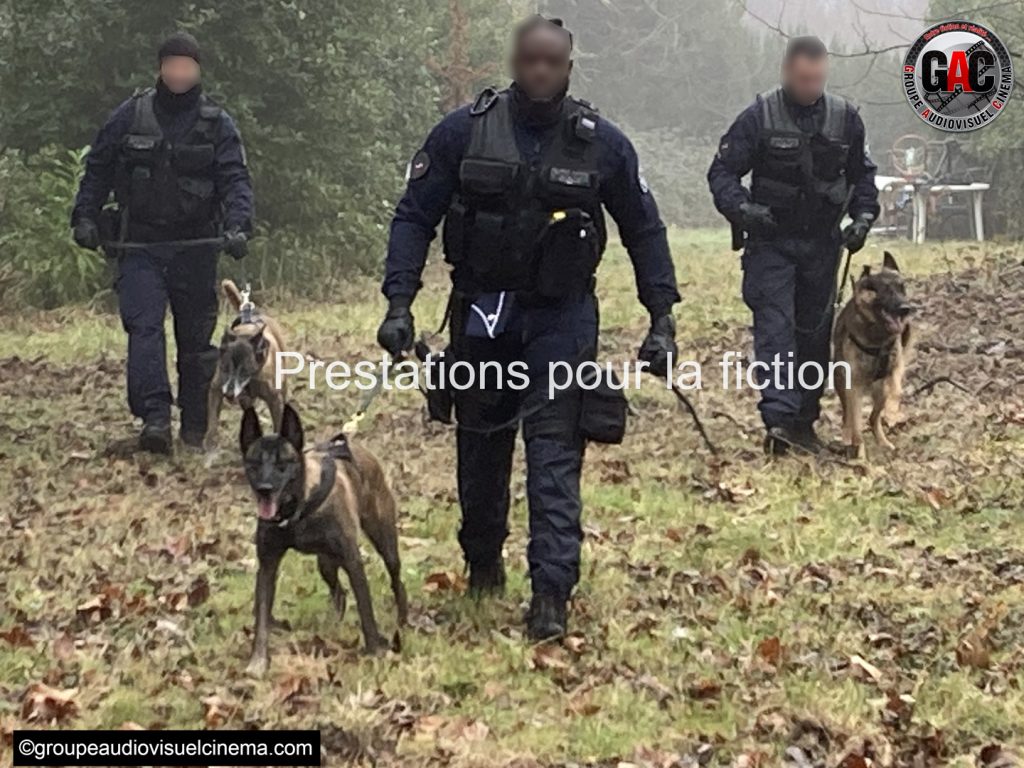 Brigades Cynophiles pour la fiction - Groupe Audiovisuel Cinéma