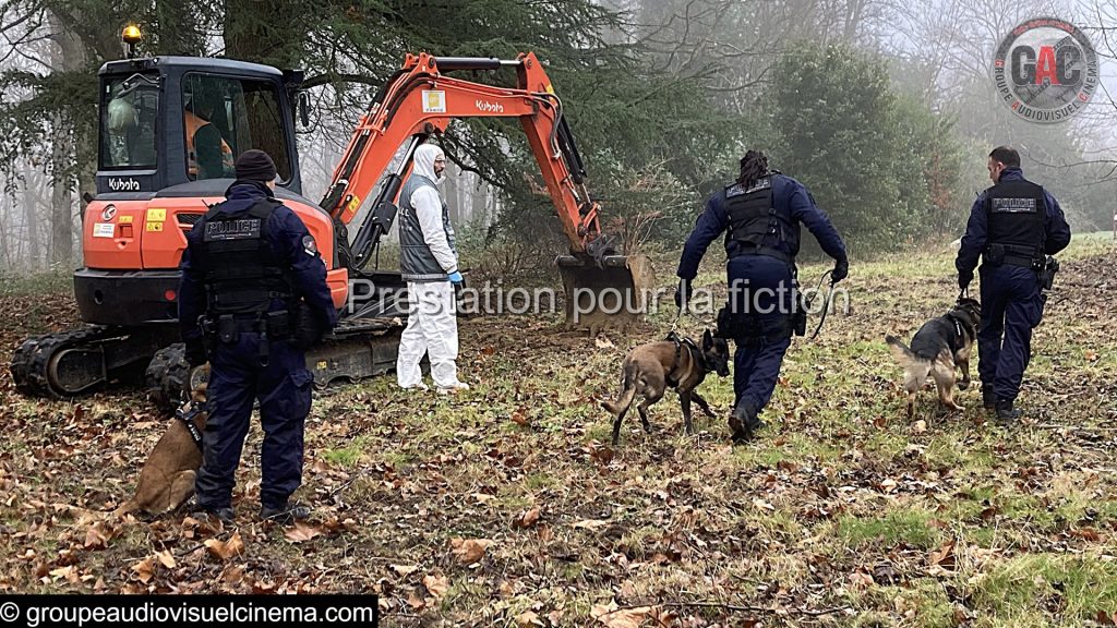 Brigades Cynophiles pour la fiction - Groupe Audiovisuel Cinéma