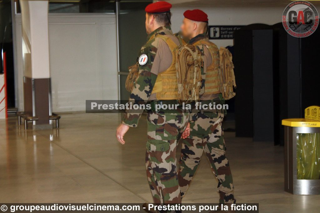 Forces Armées (Opération Sentinelle) pour la fiction - Groupe Audiovisuel Cinéma